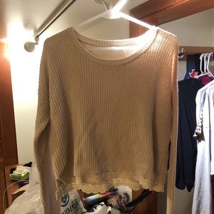 cropped sweater kimchi blue